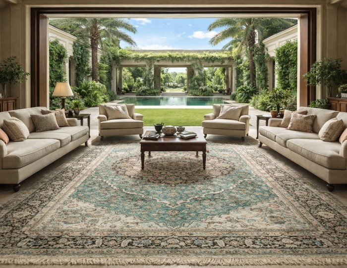 silk carpets